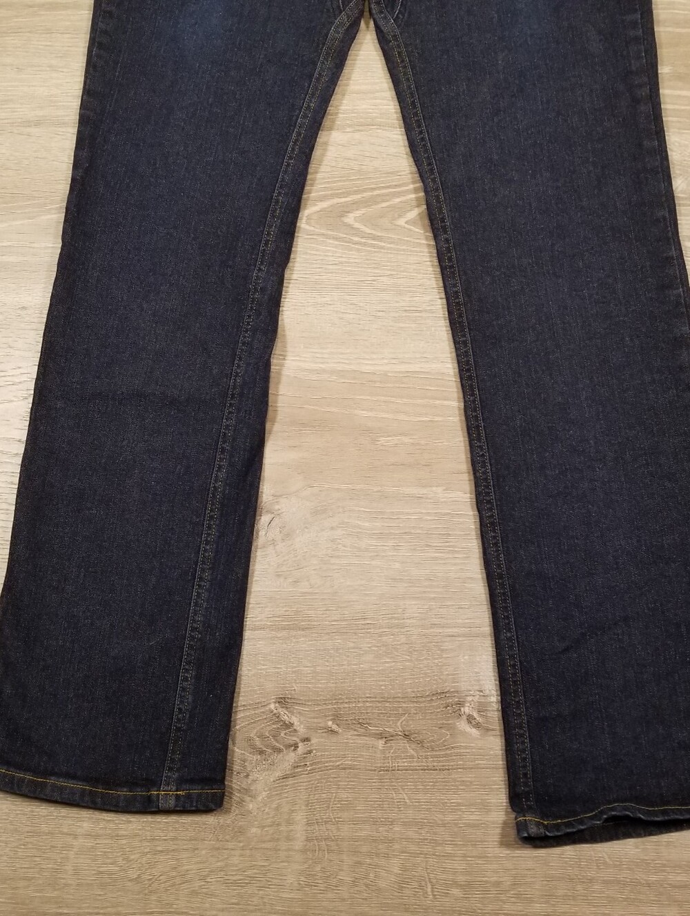 Stio Mens Rivet Jeans Dark Wash Organic Cotton Stretch Denim Pants 35L 35x34 - Picture 3 of 9